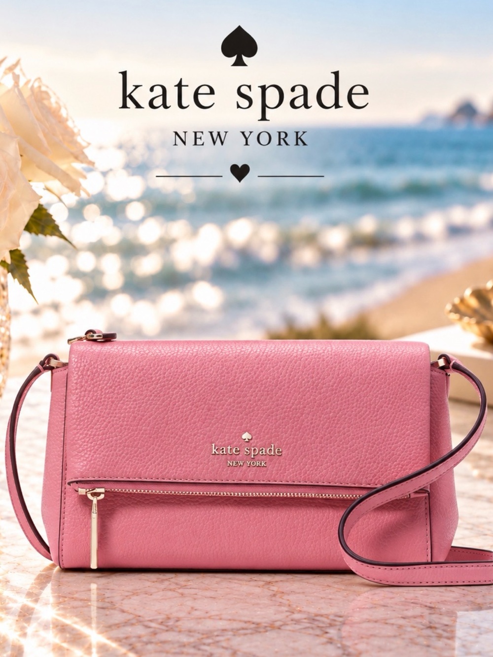 Kate Spade Leila Mini Zip Crossbody Bag NWT